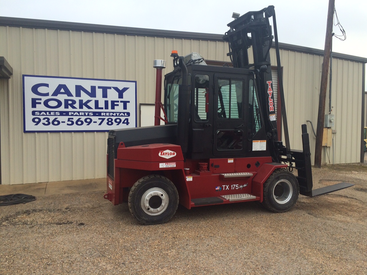 Canty Forklift Sales, Service, Parts, & Rentals Nacogdoches, Texas