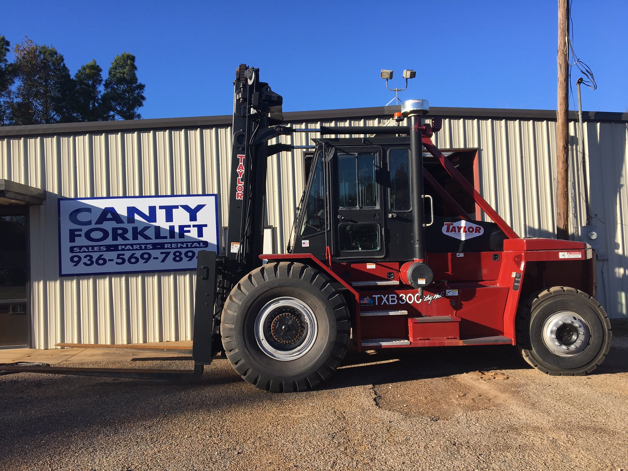Canty Forklift Sales, Service, Parts, & Rentals Nacogdoches, Texas